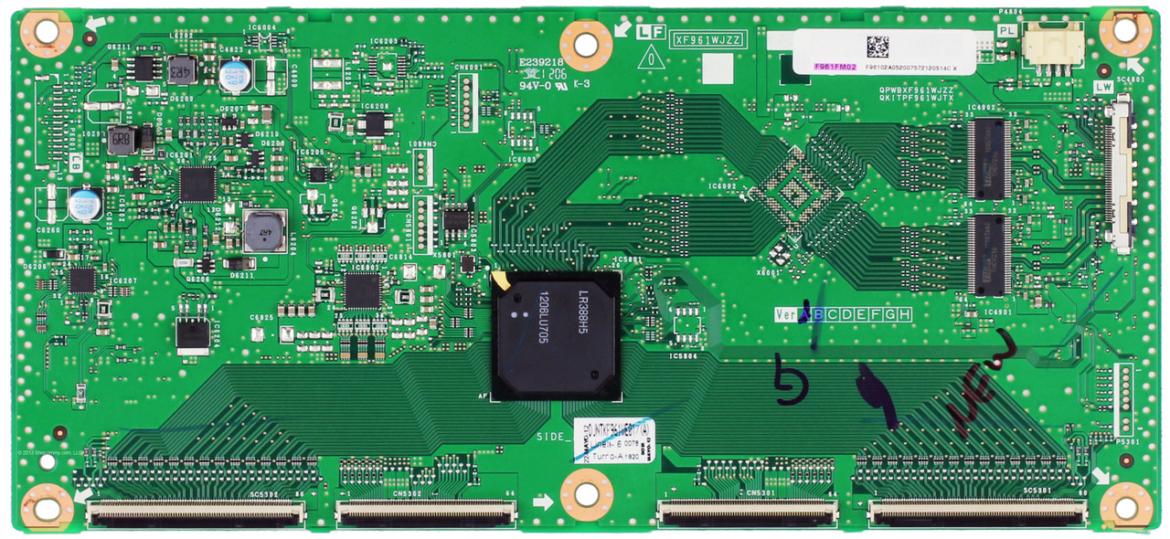 Sharp DUNTKF961FM02 (XF961WJZZ, QPWBXF961WJZZ) T-Con Board