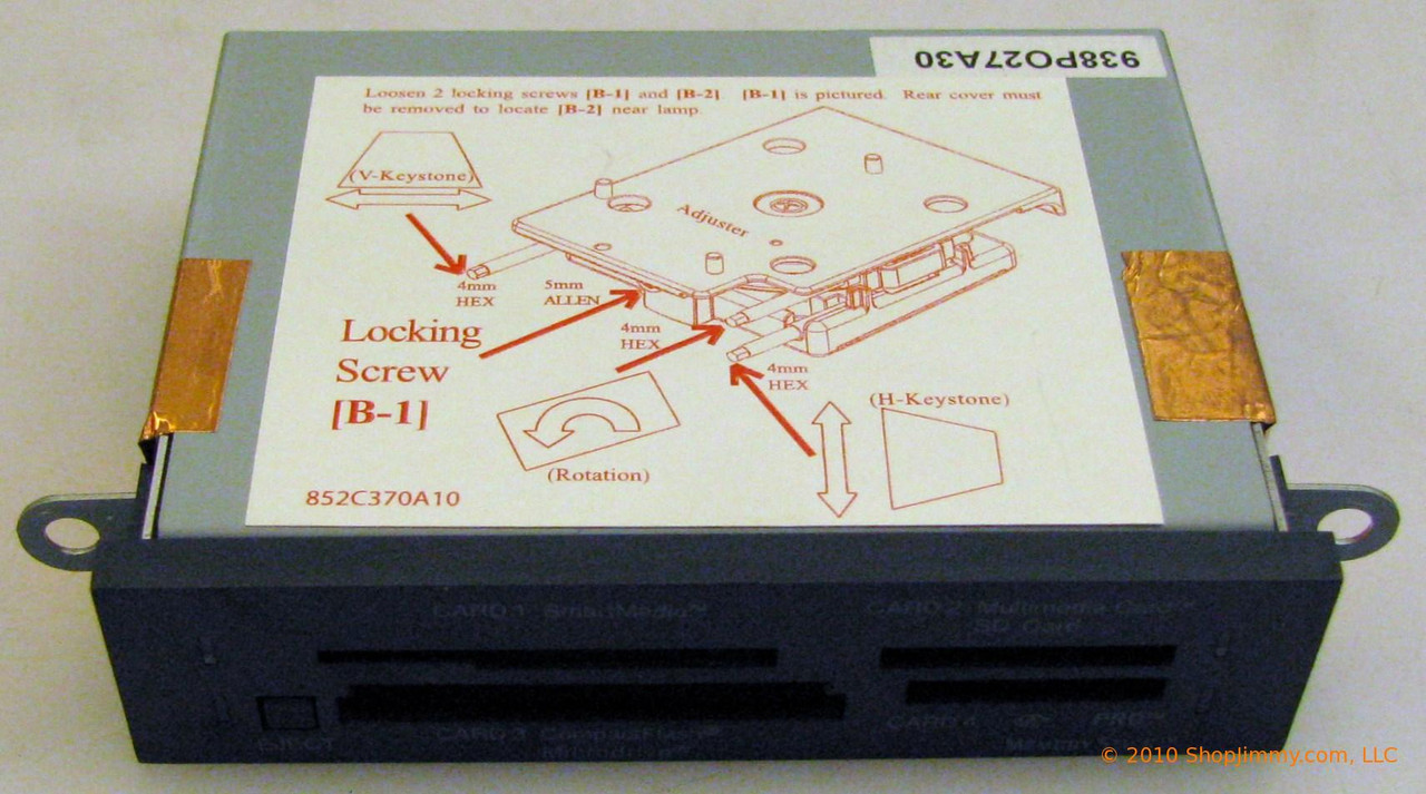 Mitsubishi 938P027030 (938PO27A10, 852C370A10) Multimedia Card