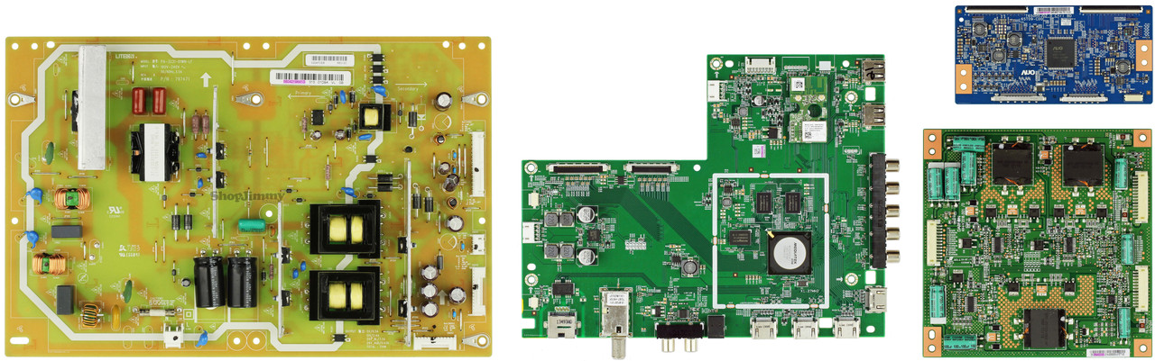 Vizio E650I-A2 (LWJAOZCQ Serial) TV Repair Parts Kit