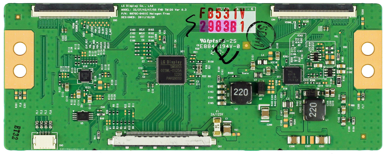Panasonic 6871L-2983B T-Con Board