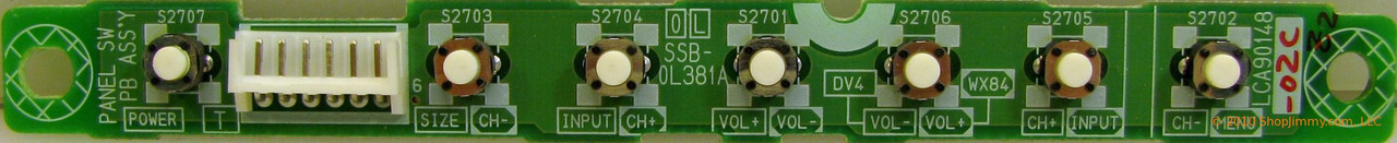 JVC LCA90148-02C Key Controller