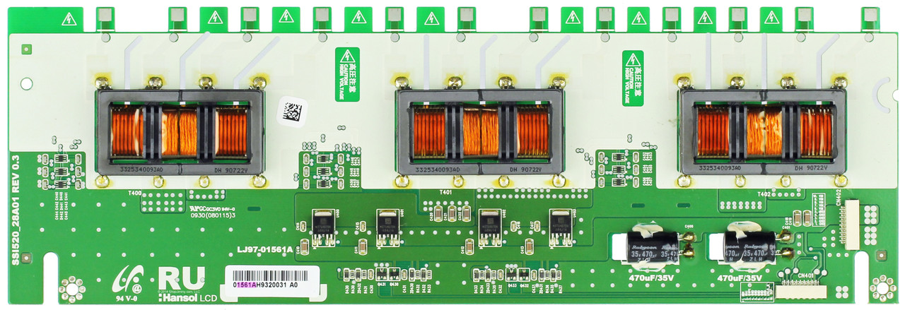 Samsung LJ97-01561A (SSI520_28A01) Backlight Inverter RU
