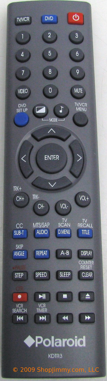Polaroid KDTR3 Remote Control