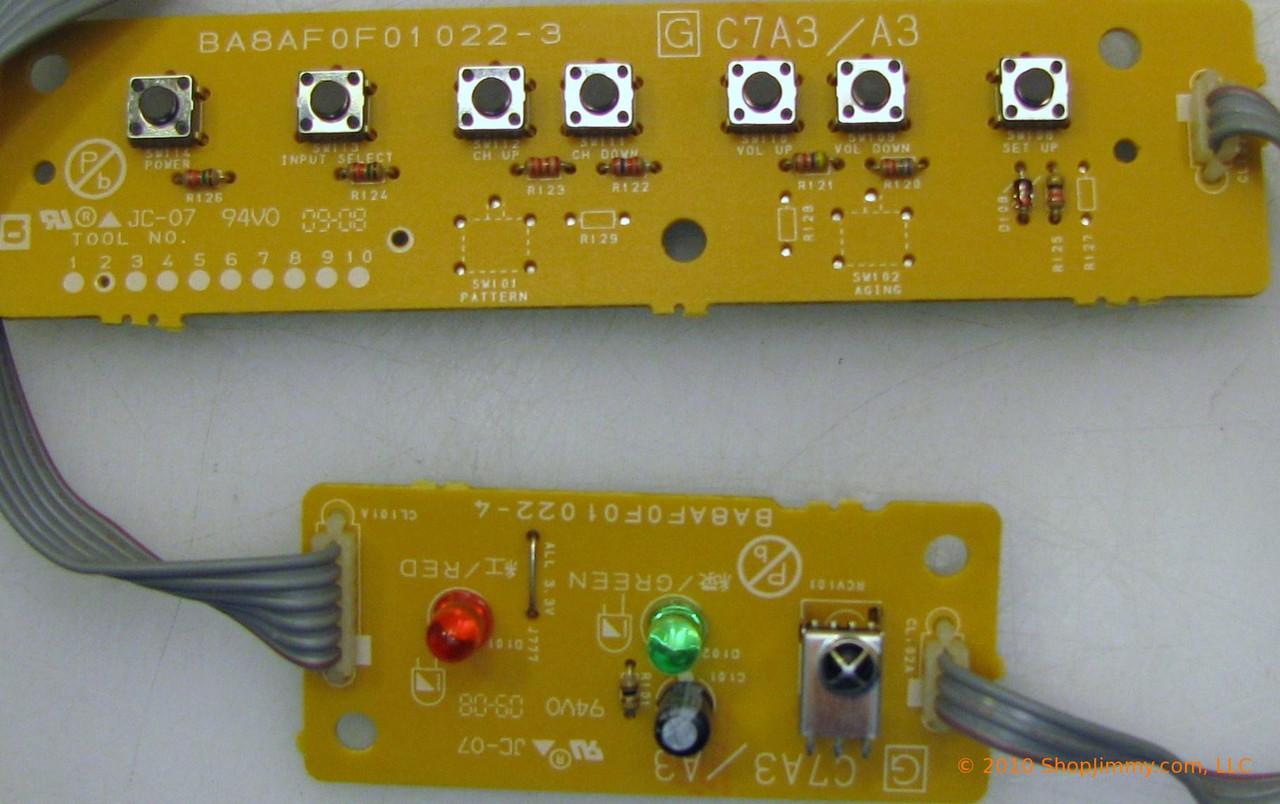 Emerson BA8AF0F01022-3 (BA8AF0F01022-3) Key Control Board