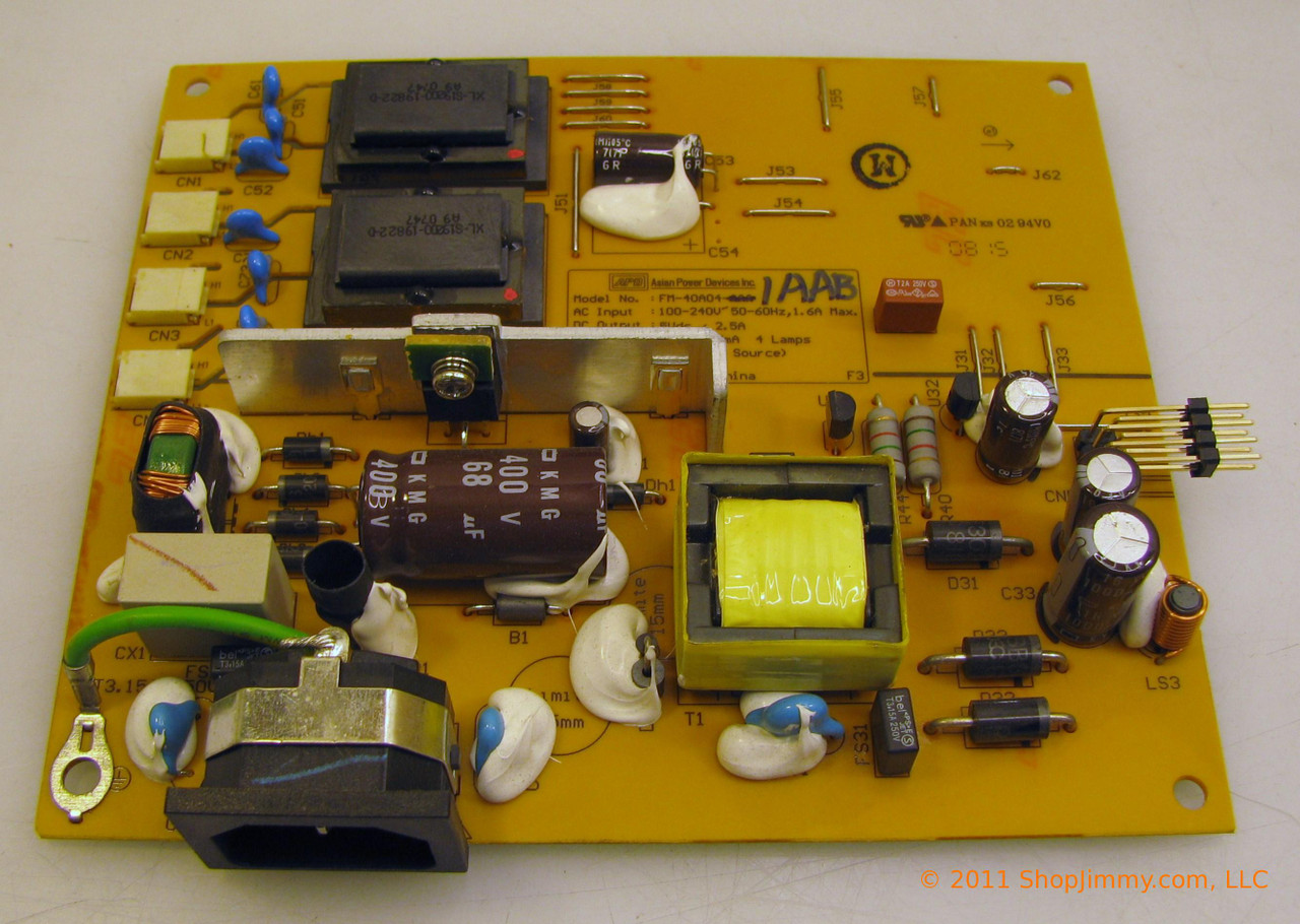 CMO 27-D023531 (098-32059-05, 2007-12-26) Power Supply / Backlight Inverter