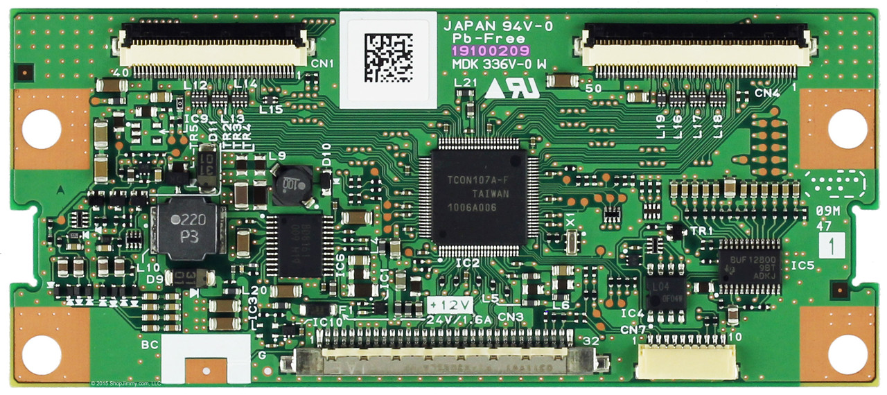 IPS Alpha 19100209 (MDK336V-0W) T-Con Board