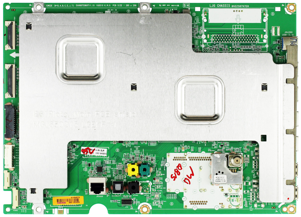 LG EBT64180010 Main Board for OLED65E6P-U.BUSZLJR
