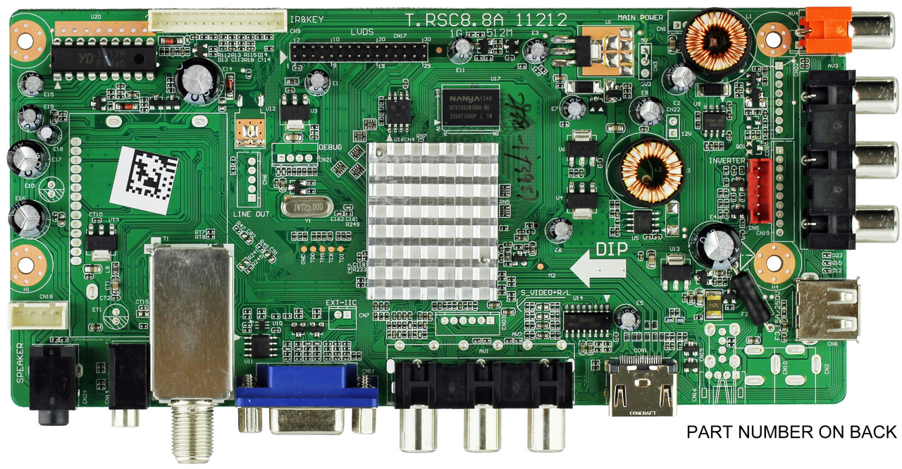 Westinghouse A12112938 Main Board for LD-2240 Version 1