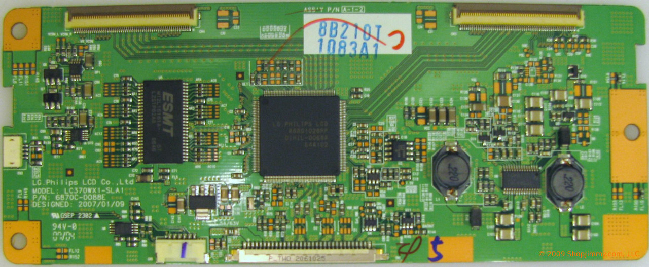 HP 6871L-1083A (6870C-0088E) T-Con Board for LT3700