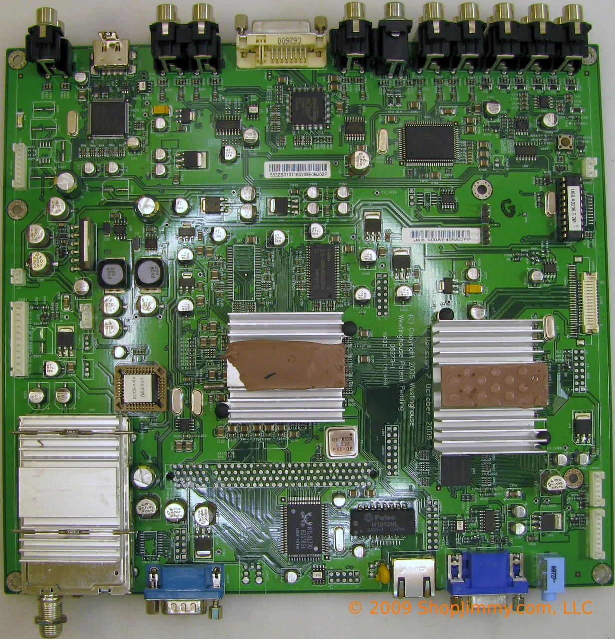 Westinghouse 55.3ZB01.011 Main Board Version 1 (05273-1)
