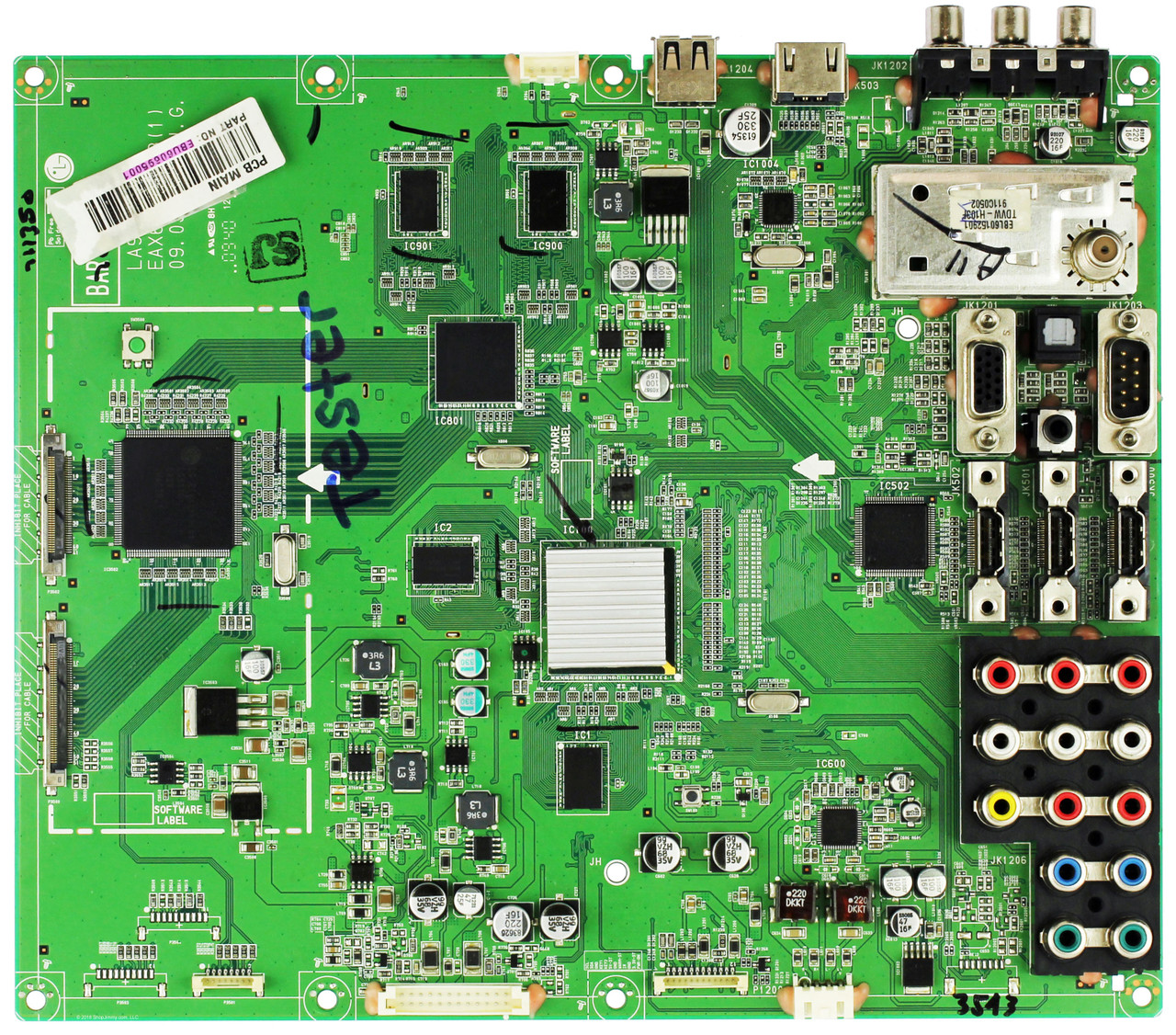 LG EBU60695001 (EBU60695001) Main Board for 55LH90