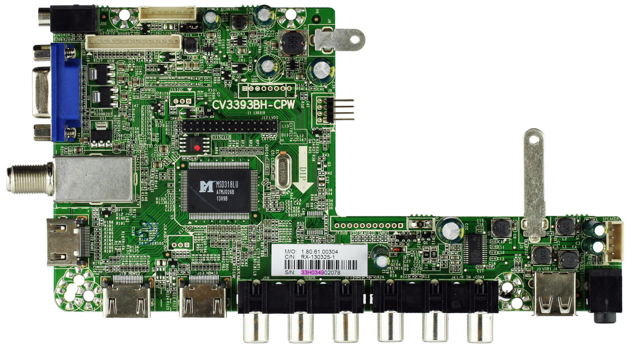 Westinghouse 33H0349 Main Board Version 1 (CV3393BH-CPW)
