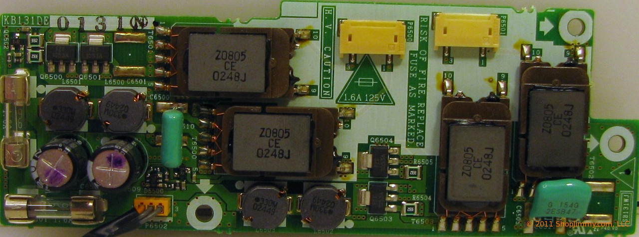 Sharp DUNTKB131DE01 (KB131DE, SB131WJ) Backlight Inverter