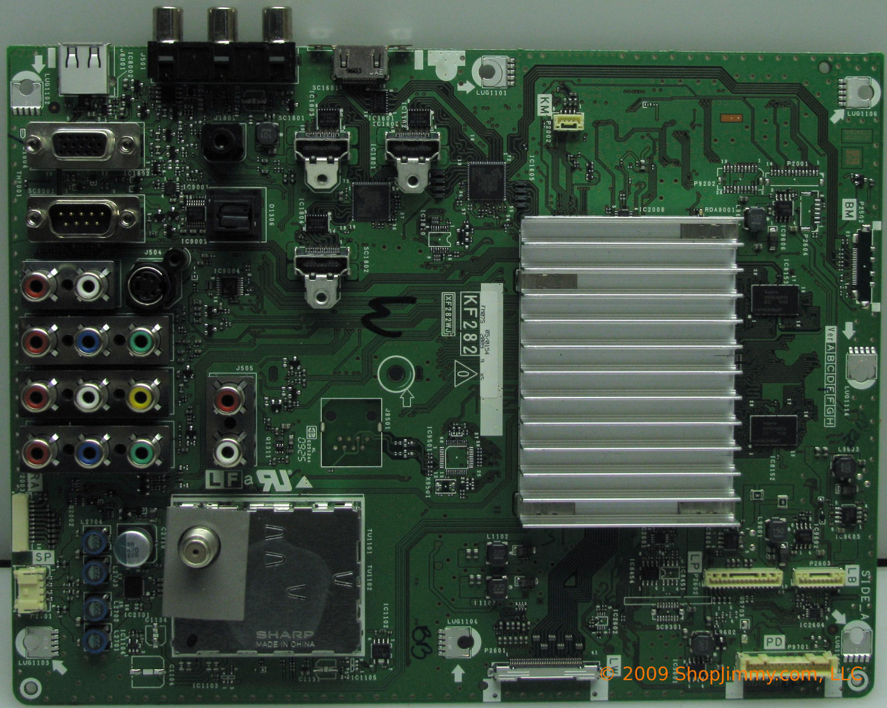 Sharp DUNTKF282FM07 (KF282, XF282WJ) Main Board for LC-65E77UM