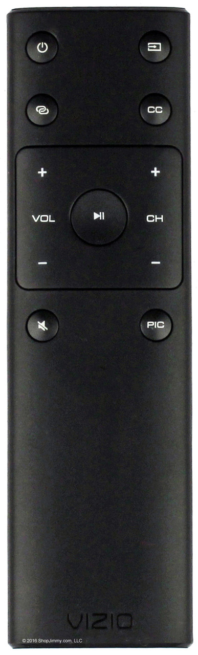 Vizio XRT133 (098003062770) Remote Control E32D1 E32HD1 E40D0 E43D2 E48D0--- OPEN BAG
