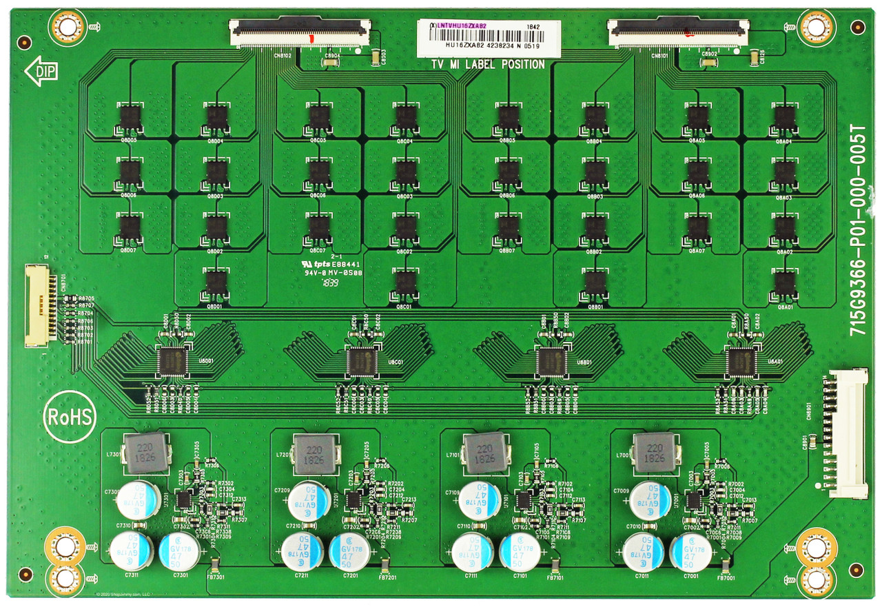 Vizio LNTVHU16ZXAB2 LED Driver 