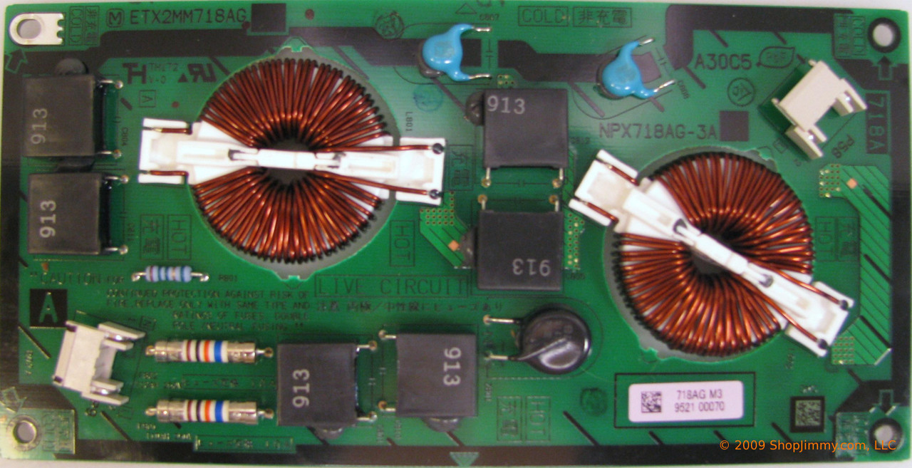 Panasonic ETX2MM718AG-3A Sub Power Supply for TC-P54Z1