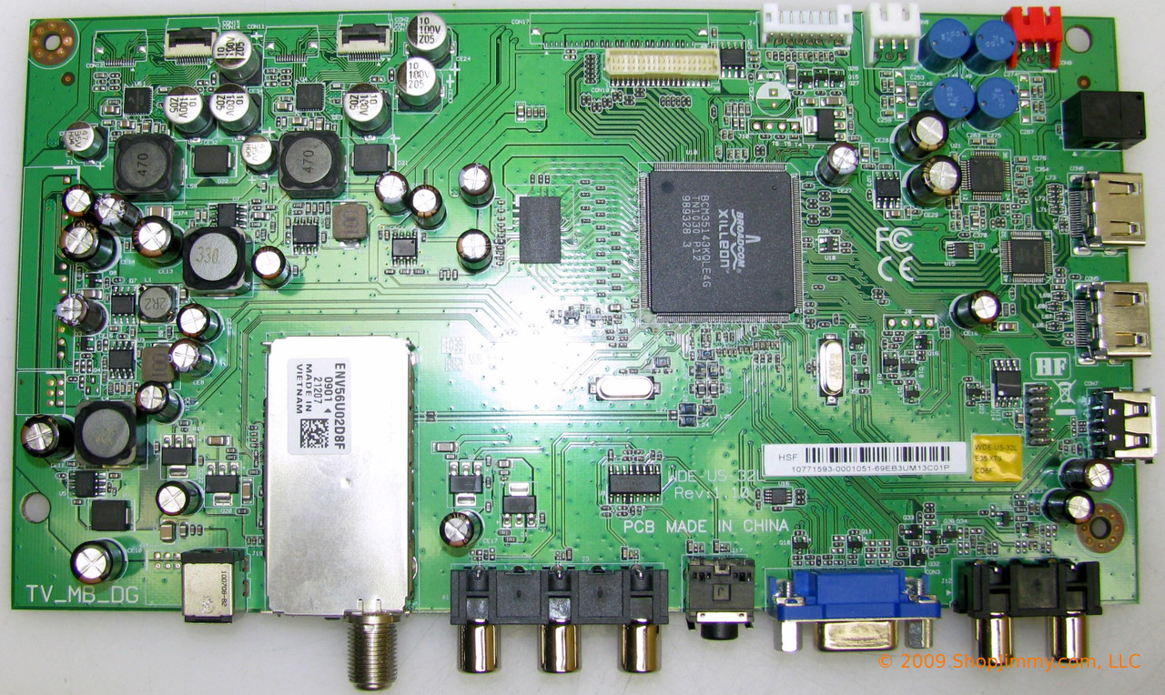 Westinghouse 69.ED3UM.13C Main Board for LD-3255VX (TW-61331-U032D)