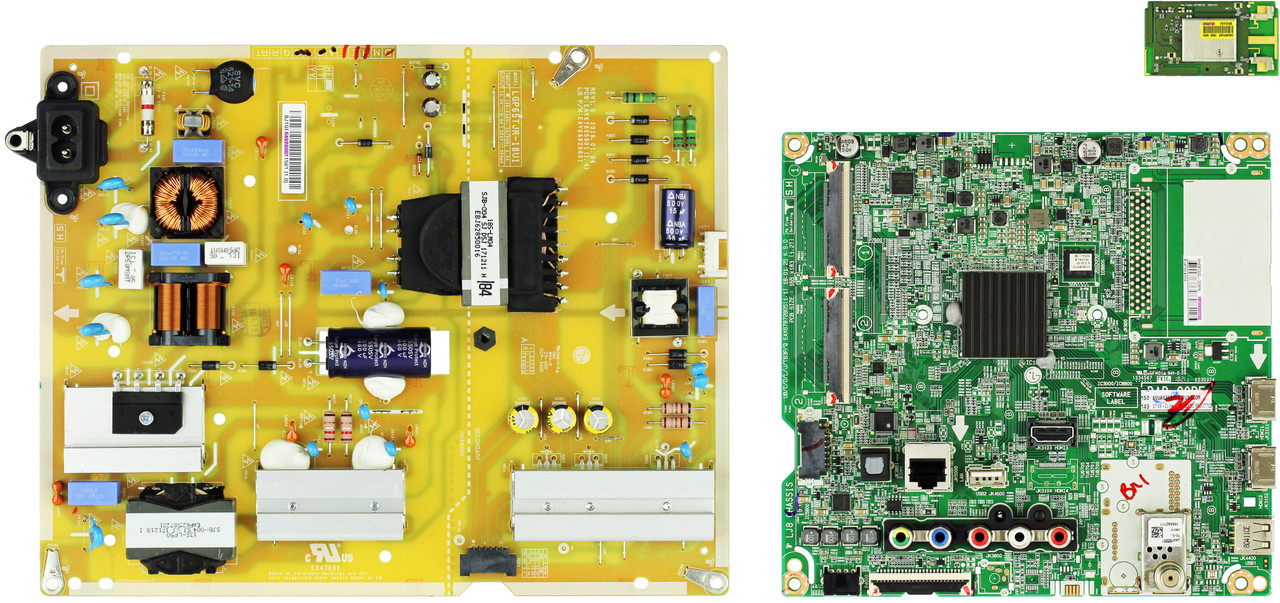 LG 65UK6300PUE.BUSGLOR Complete LED TV Repair Parts Kit