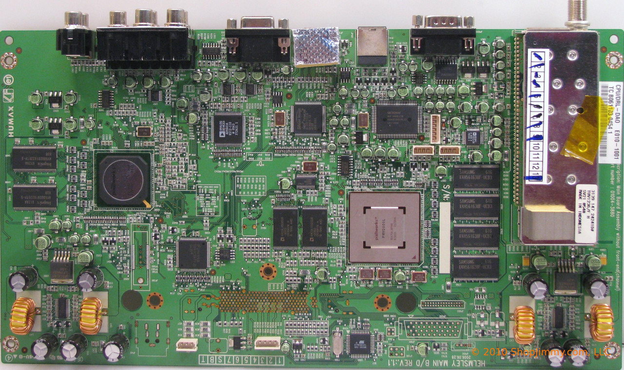 Dell 01004-3880 (E010-1001) Main Board for W3202MH