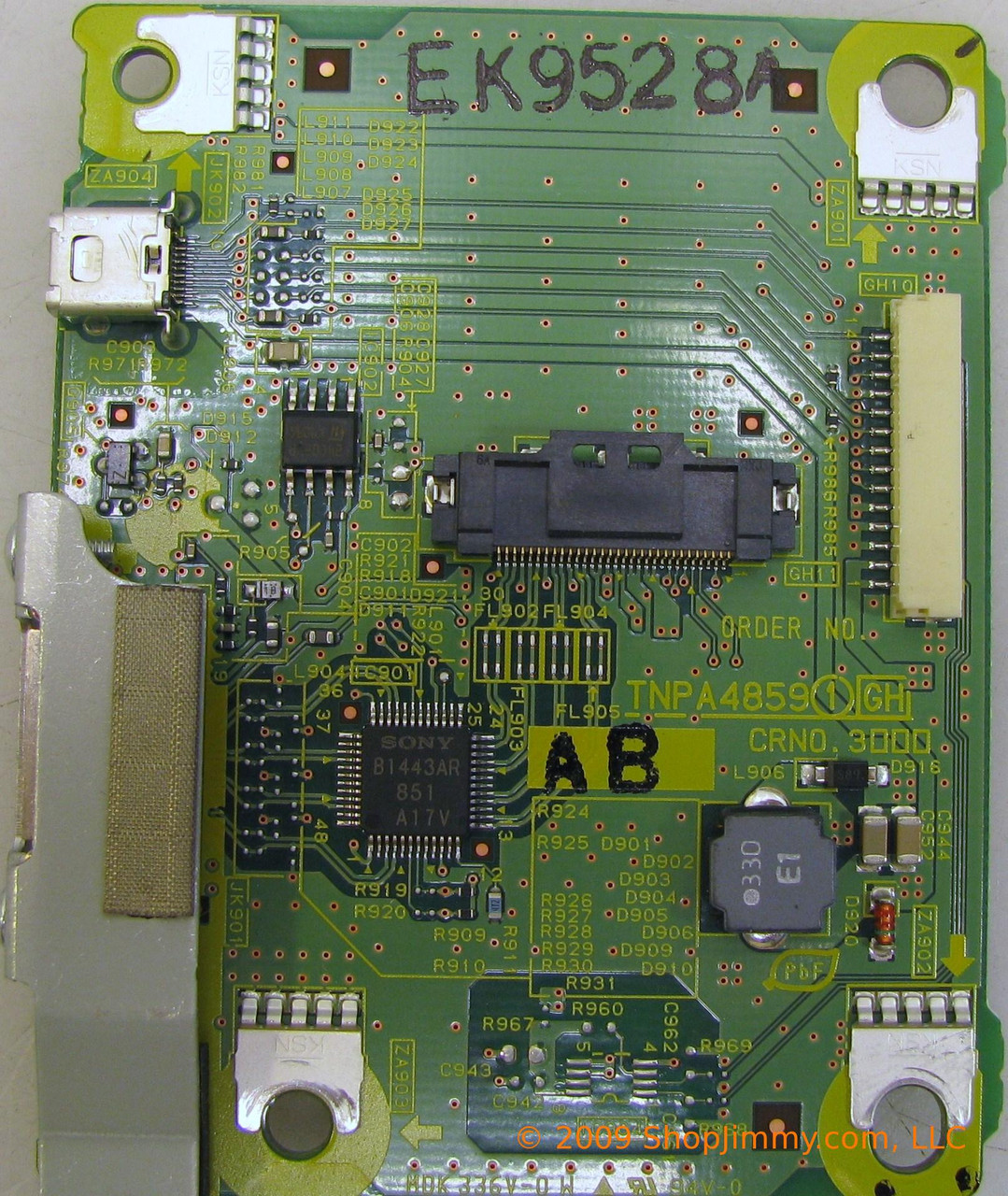Panasonic TNPA4859AB GH Board for TC-P54Z1