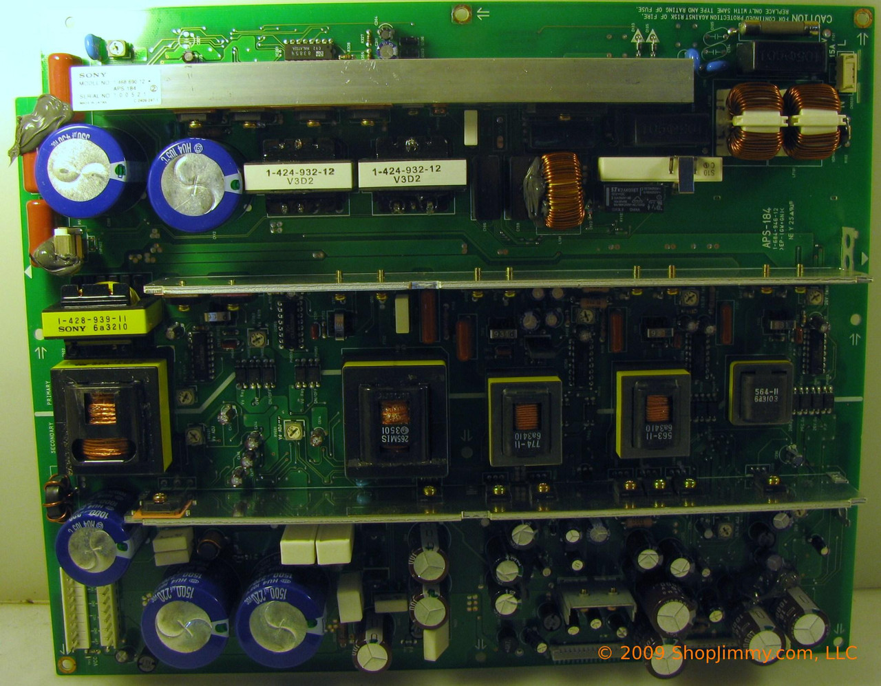 Sony 1-468-690-12 Switching Regulator for PFM-50C1