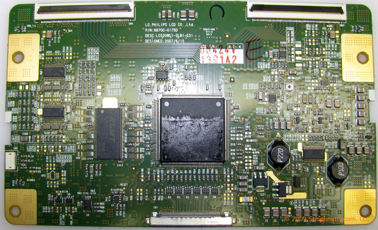 Sony 6871L-1391A (6870C-0175D) T-Con Board for GXD-L52H1