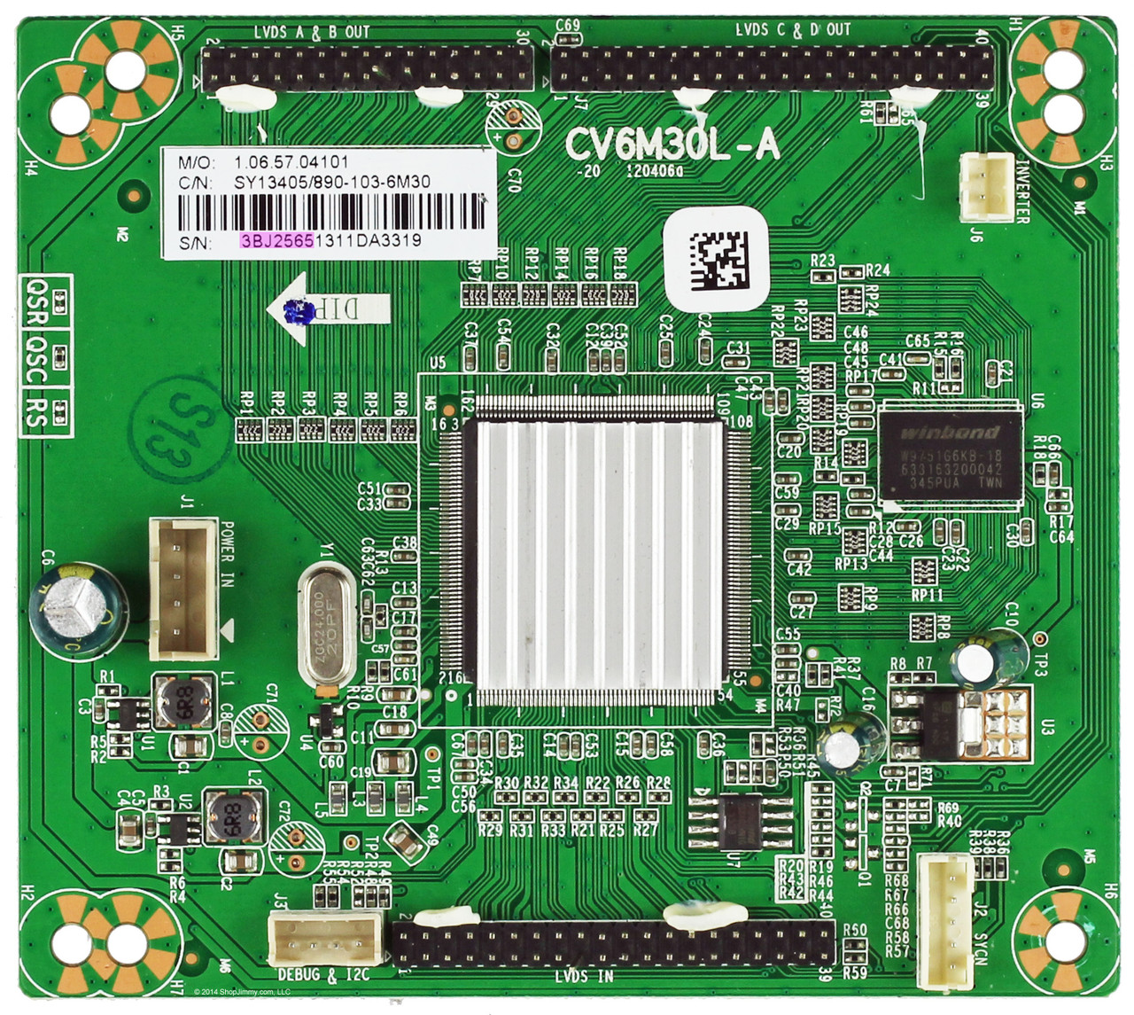 Element 3BJ2565 (CV6M30L-A, SY13405) FRC Board for ELEFW601