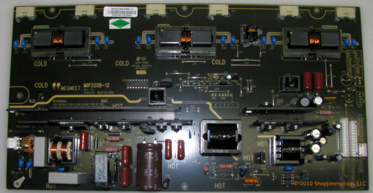 Viore MIP320B-12 Power Supply / Backlight Inverter for LC32VX60HDT