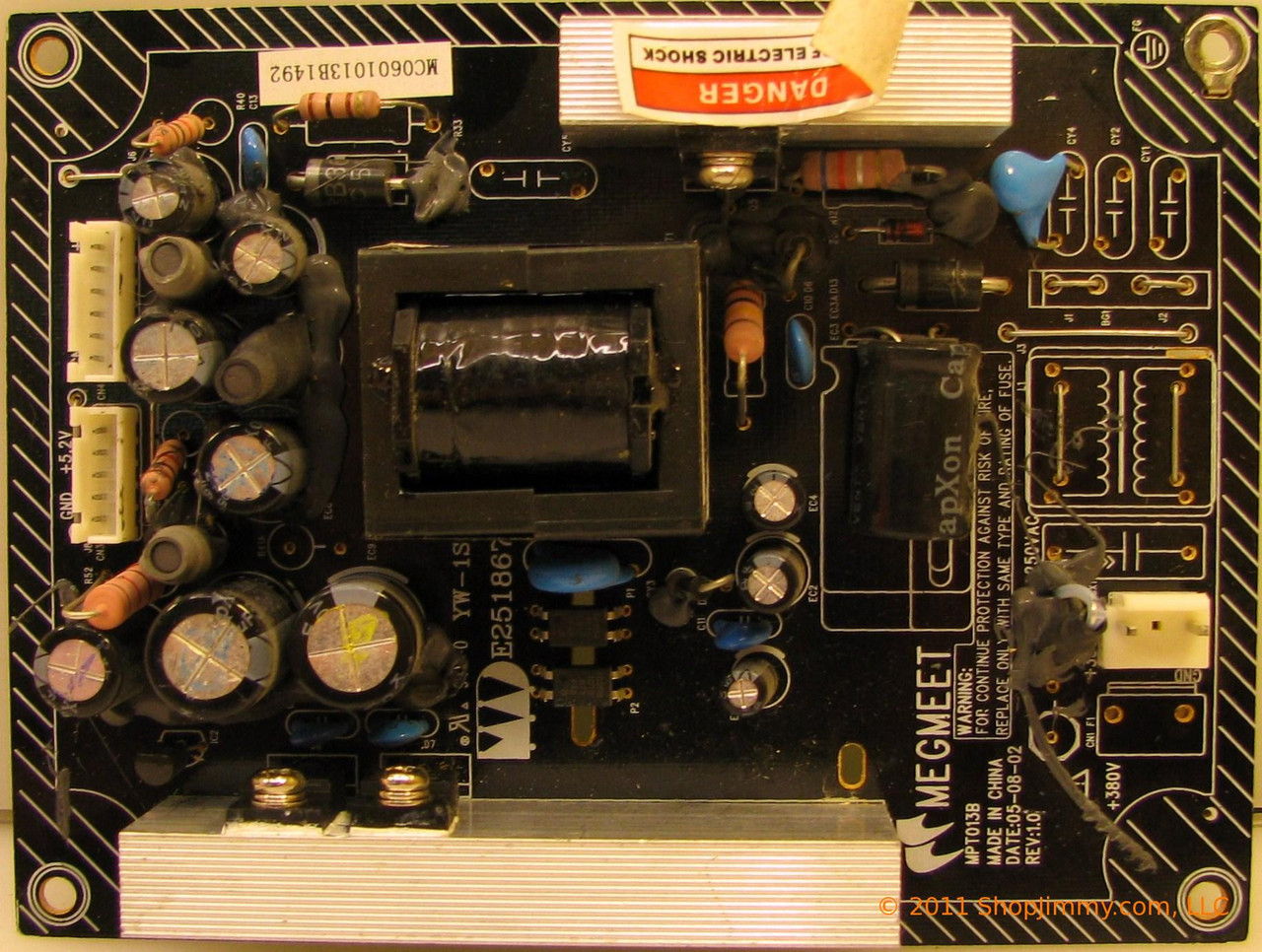 Akai MPT013B Sub Power Supply for PDP4225M