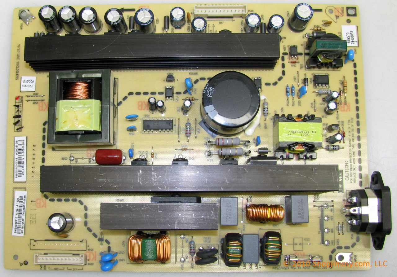 Dynex 6MS0052010 (569MS0720a) Power Supply for DX-46L262A12
