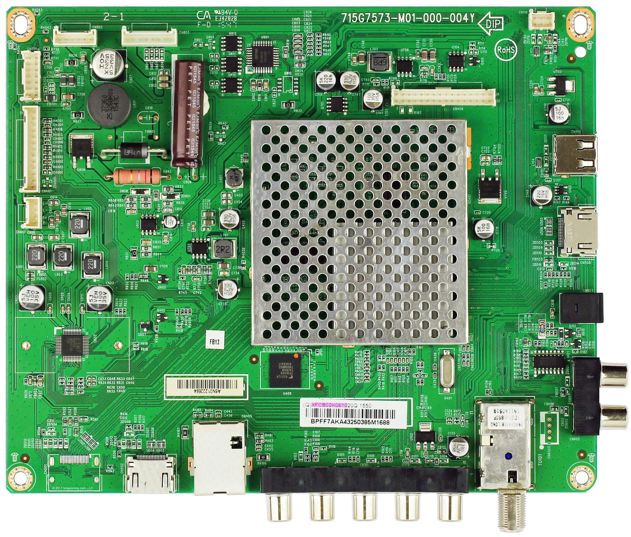 Vizio 756TXFCB02K0610 Main Board for E32-C1