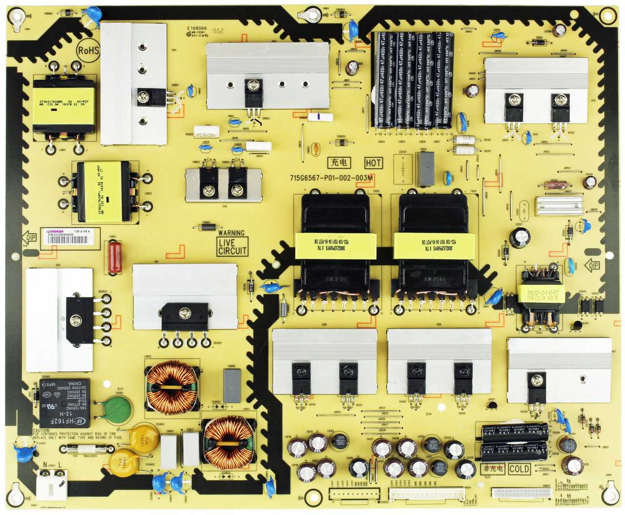 Panasonic E2424QA8 Power Supply Board