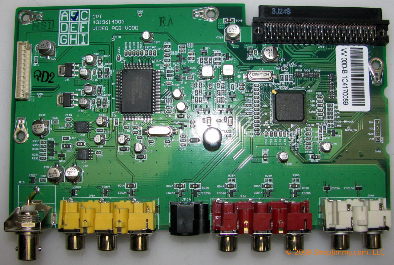 Gateway VV00D-B (4319614003) Video PCB-V00D