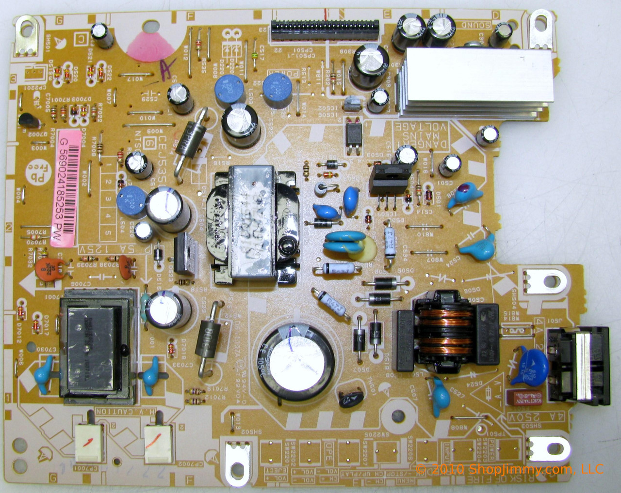 JVC CEJ535C Power Supply / Backlight Inverter Version 2