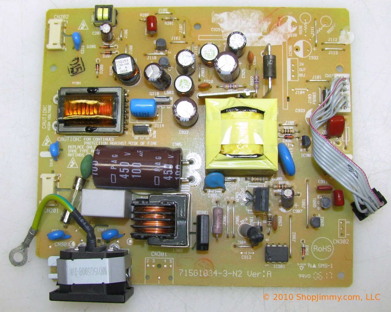 Acer ADTV1521SVA2P Power Supply / Backlight Inverter
