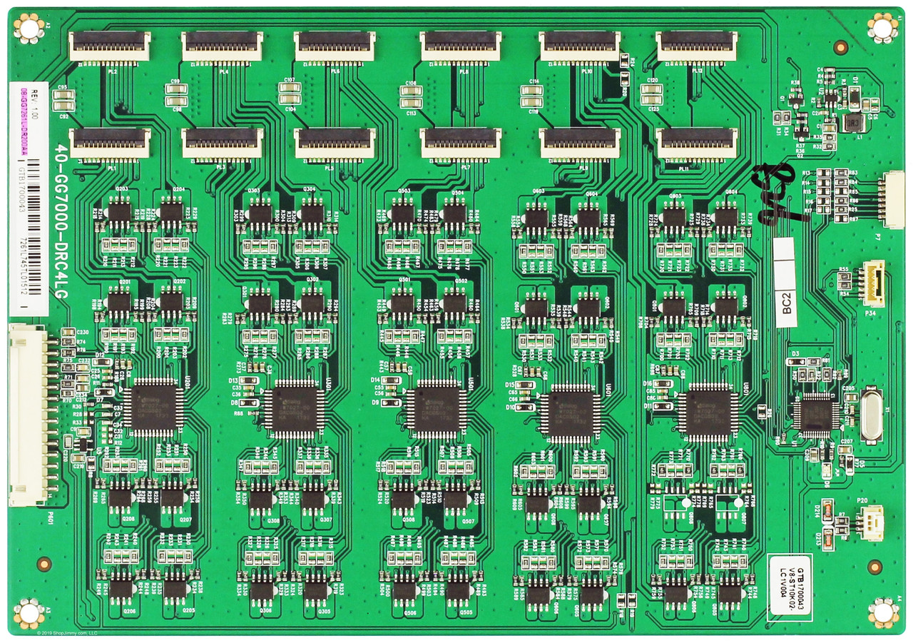 TCL 08-GG7261L-DR200AA LED Driver