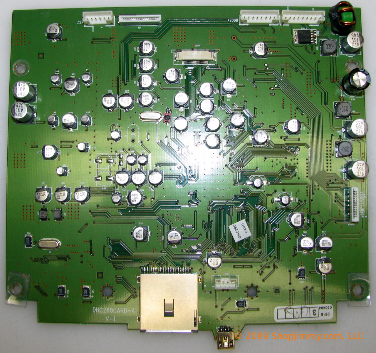 Initial DHC260CARD-A DVD Controller Board