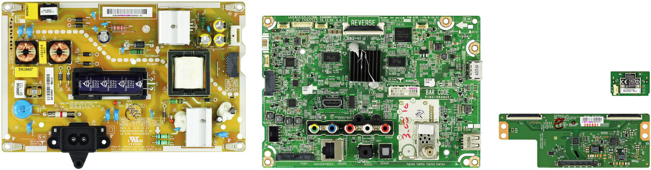 LG 43LH5700-UD.AUSWLJM Complete LED TV Repair Parts Kit