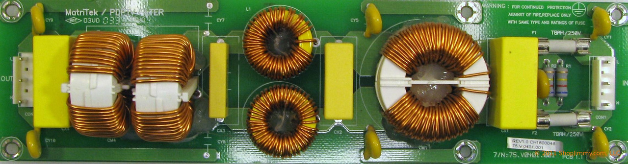 Akai BK10471A (75.V0401.001, CH1600046) Power Filter Board