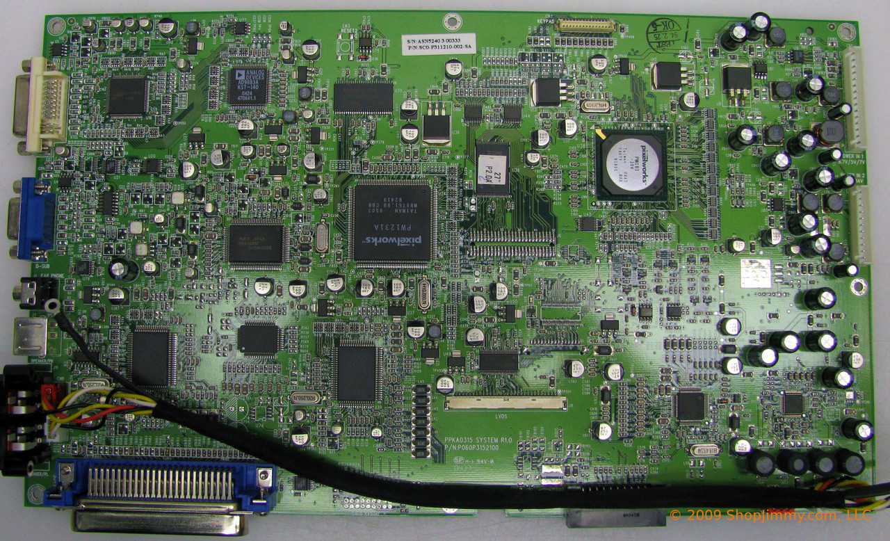 Olevia SC0-P311210-002 Main Board for LT27HV