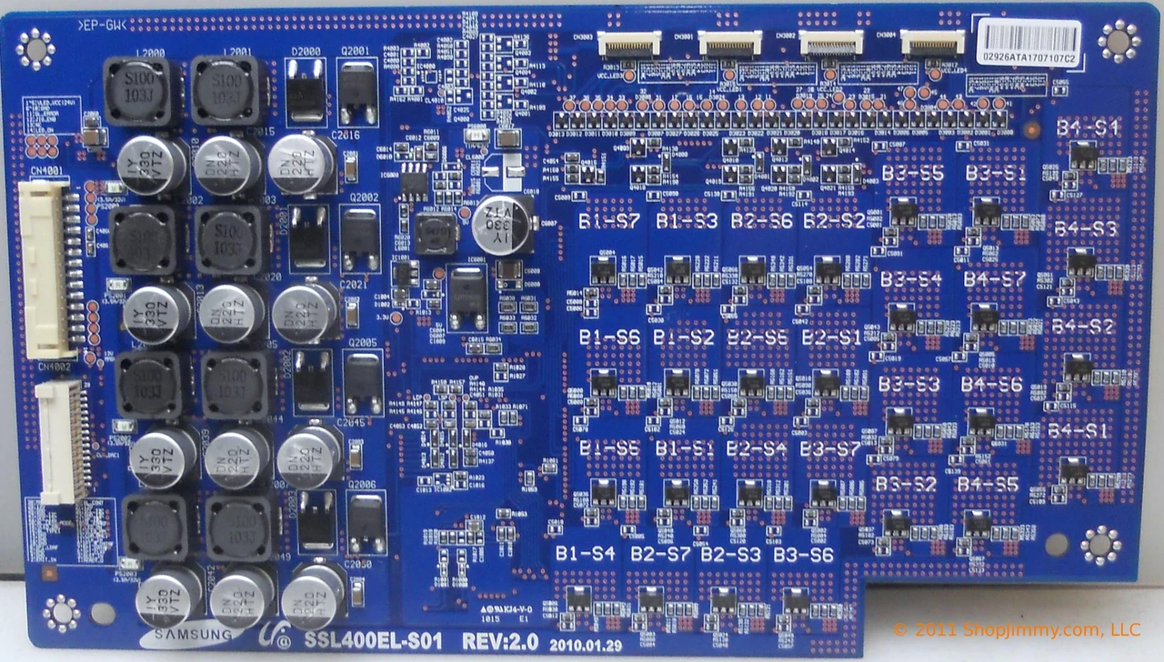 Samsung LJ97-02926A (2926A, SSL400EL-S01) Backlight Inverter