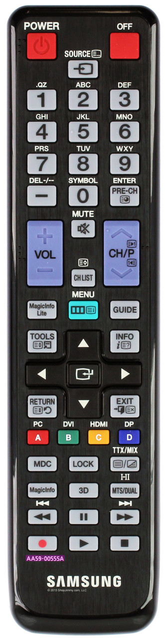 Samsung AA59-00555A Remote Control