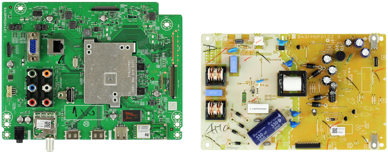Philips 29PFL4908/F7 (ME1 serial) Complete LED TV Repair Parts Kit