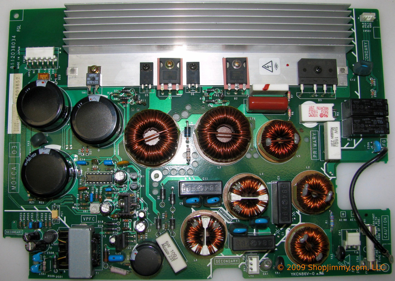 Fujitsu M01CA03 (8112038034) Power Supply for PDS4242W-S