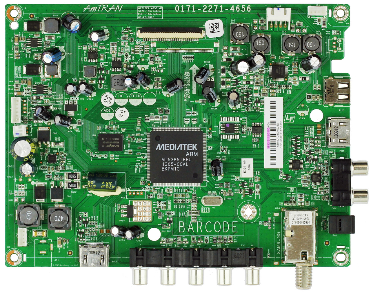 Vizio 3632-2112-0150 3632-2112-0395 Main Board for E320-A0