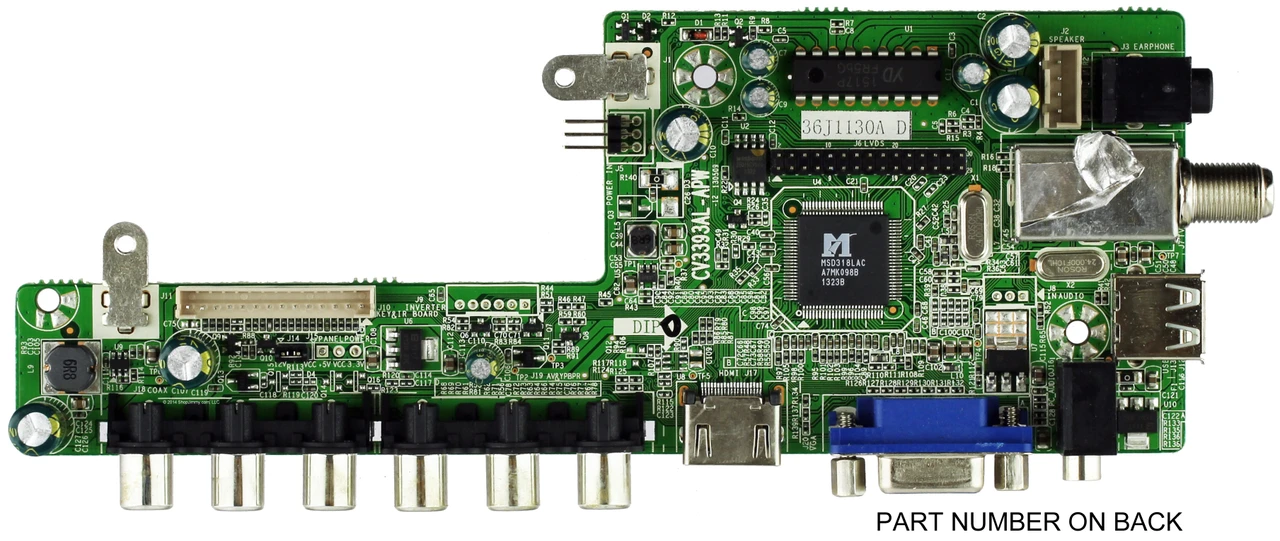 Element 36J1130A Main Board for ELEFW231