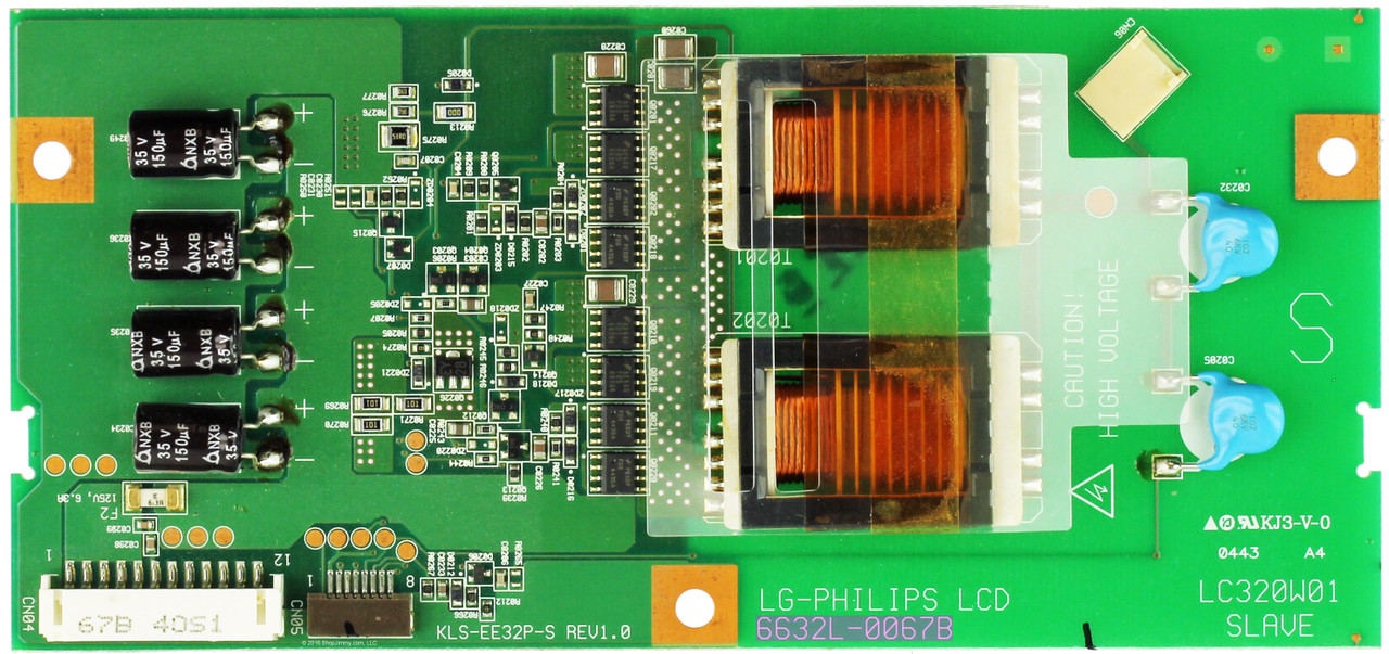 LG Philips 6632L-0067B (KLS-EE32P-S) Backlight Inverter Slave