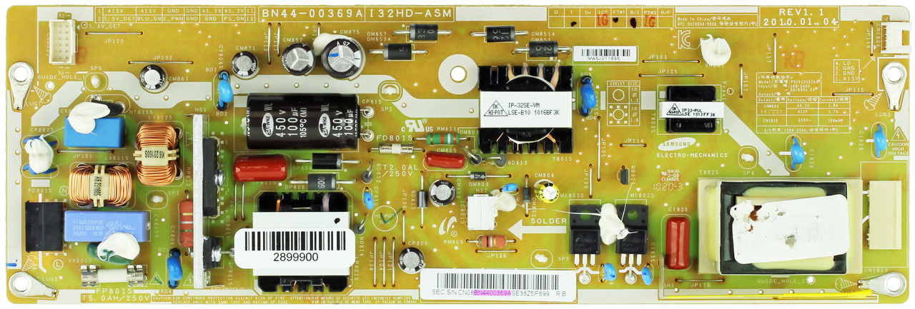 Samsung BN44-00369A Power Supply / Backlight Inverter
