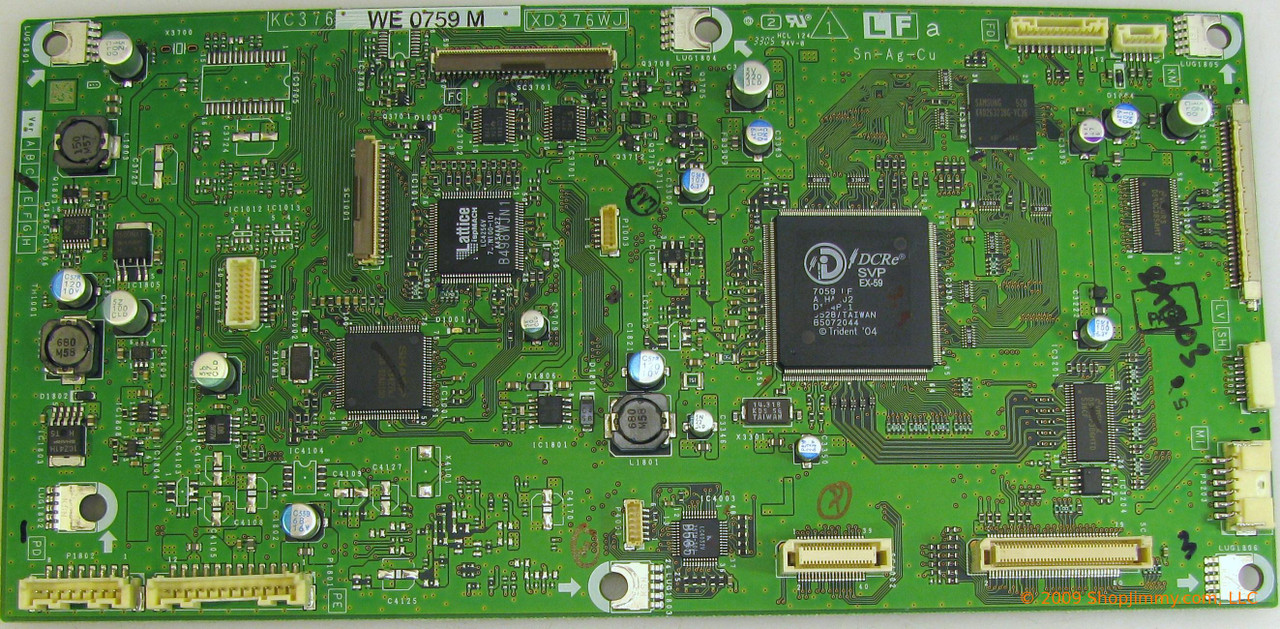 Sharp DUNTKD376FM07 (KC376, XD376WJ) Main Board for LC-37DB5U